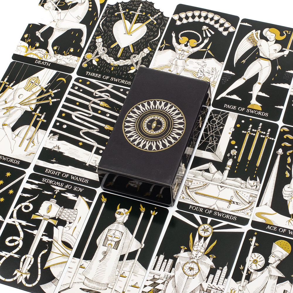 78枚のシンボリックなソウルタロットカード。詳細な解説書付き - Tarot Deck With Guidebook のレビューと価格