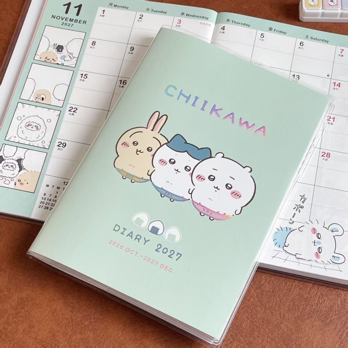 新作「ちいかわ2027」アジェンダプラン、漫画風のイラストが - Stationery Books のレビューと価格